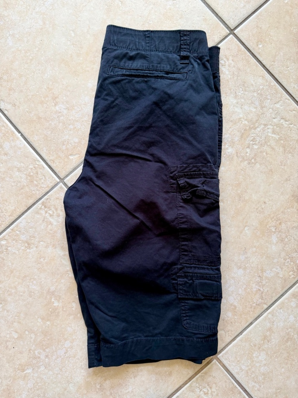 George Black Shorts with Grey Waistband